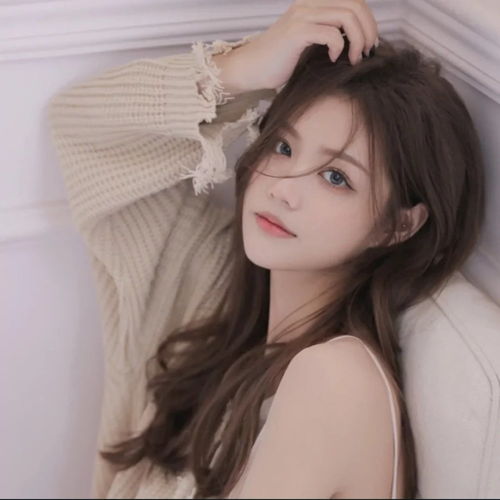 女生头像,不经意遇见的可爱比落日还要温柔