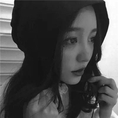 伤感头像女生冷淡黑白孤独心碎冷淡女生头像图片大全