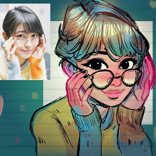 当少女遇上二次元,比真人还美