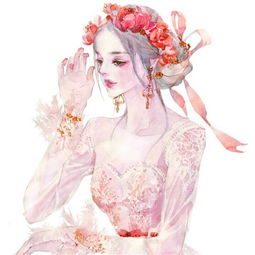 风格唯美彩色手绘头像2018最新当时明月在曾照彩云归