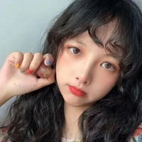 女生头像漂亮可爱卷发