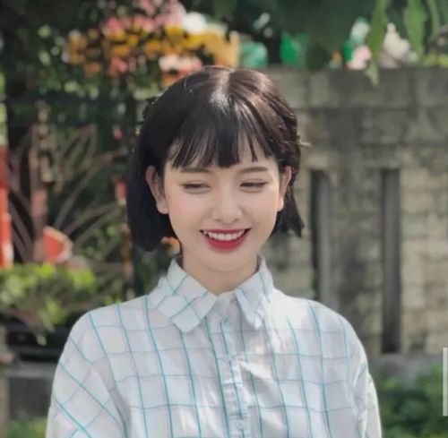 ins心动短发女头