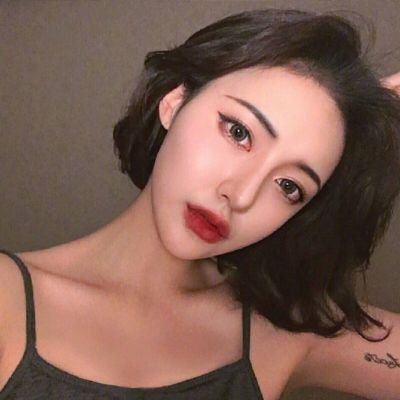 最新呆萌短发个性女生微信头像那个不会离开我的人叫什么
