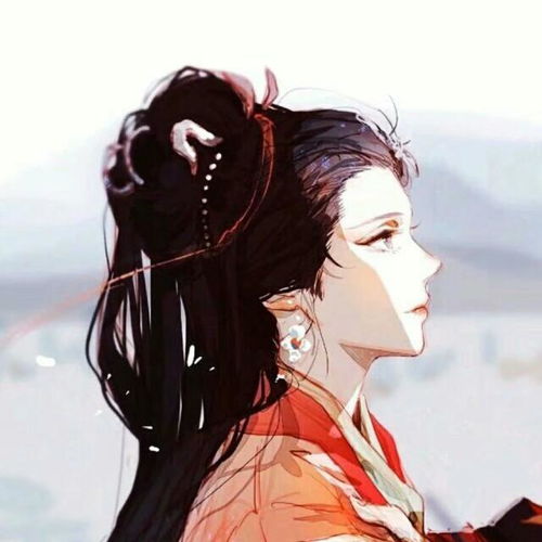 超惊艳的古风女生头像情侣头像