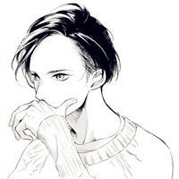 二次元黑白帅哥头像,喜欢换头像就换吧