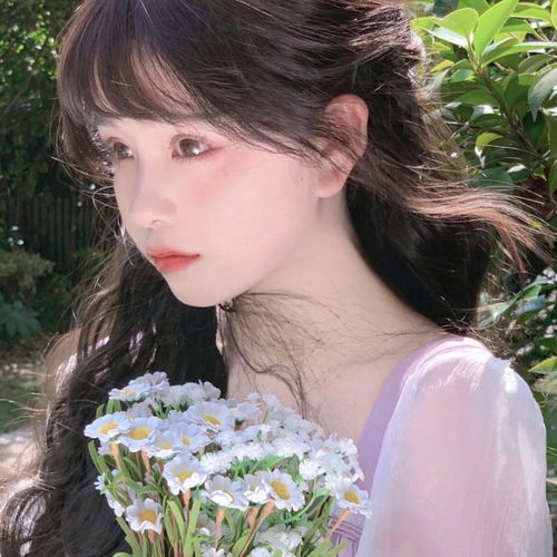 漂亮女生头像希望永远有人带着诚意来爱你