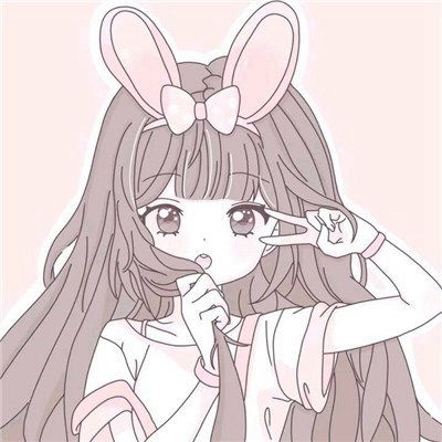 卡通头像女微信气质高清好看图片,独一无二