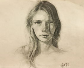 素描头像