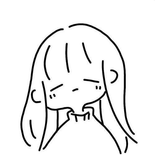 简笔画女孩