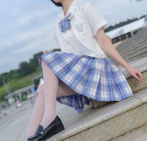 jk少女,短发女孩,甜美穿搭