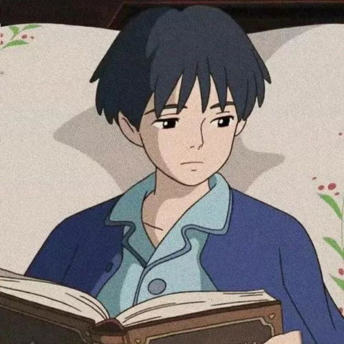 动漫头像开学季好好学习,天天向上