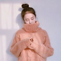 好看的丸子头侧脸头像微信头像图片大全
