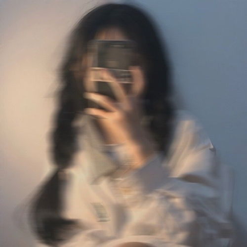 女生头像模糊女头