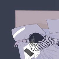 qq头像孤独寂寞动漫女
