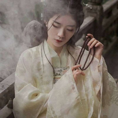 江孑唯美意境古风气质女生头像