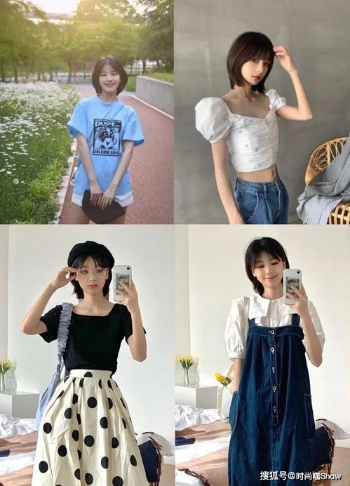 大脸女生剪短发,气质又显脸小,正适合夏天