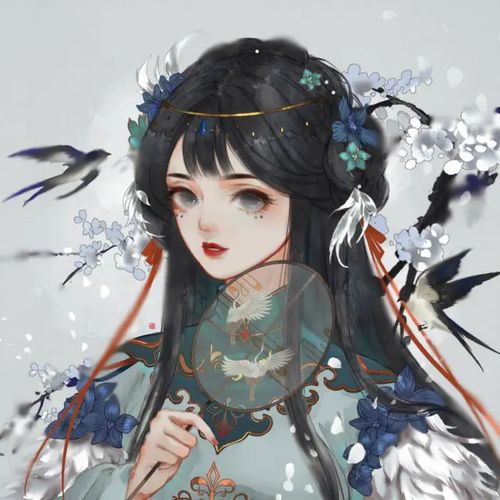 古风女头天下月色,此间最好