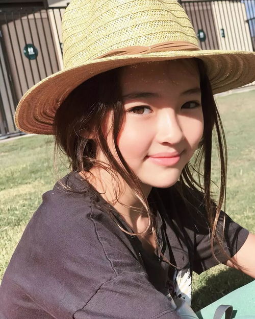 神似宋慧乔,这个10岁美韩混血小姑娘,童颜简直是小仙女本仙啊