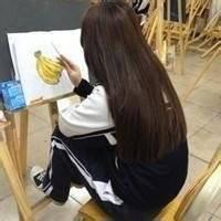求穿这种类似校服的女生背影头像,清新一点的