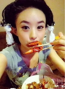 娱乐圈也有吃货女星豪放吃相大盘点