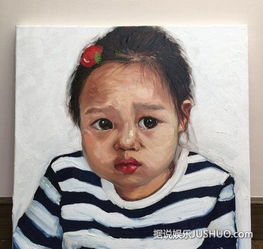孙俪首曝小花妹妹肖像画,好一个小美人坯子