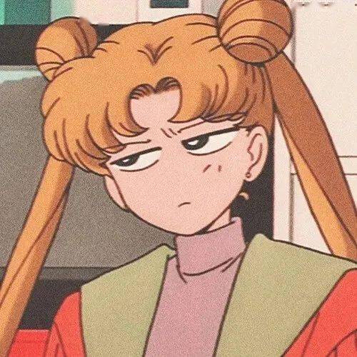 动漫女头模糊旧漫头像