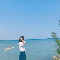 唯美文艺女青年诗情画意的女生
