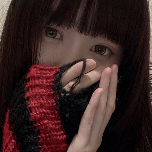 高冷真人女人头像