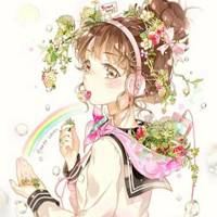 动漫森系梦幻少女头像唯美好看童话梦境漫画女生头像
