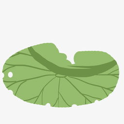 春天手绘卡通绿色荷叶图片素材其他格式下载动漫人物大全