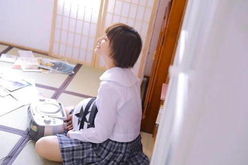 短发的你充满青春魅力