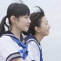 唯美清纯系水手服少女头像水手服少女头像