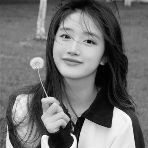唯美女生黑白头像图片,不可错过的神秘魅力