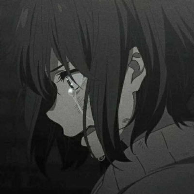 超萌女生卡通qq头像哭泣