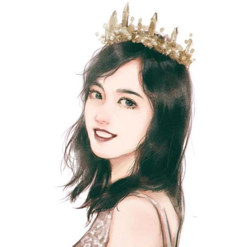 你的头像该换啦,复古水彩女生真人手绘动漫头像,总有你喜欢的