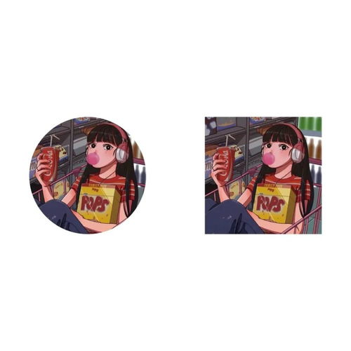 插画头像1126qq微信插画动漫女生头像