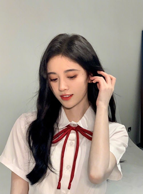 童颜美少女鞠婧祎衬衫制服养眼清纯宅男女神图片