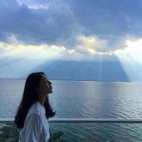 含鹿的女生头像qq头像