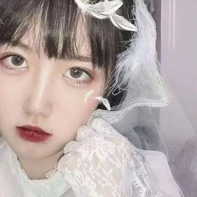 头纱女生头像如果可以,愿你嫁给爱情