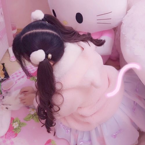 没有甜妹会拒绝的粉色系头像