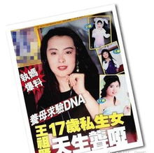 一帘花影王祖贤被爆有17岁私生女六大疑点