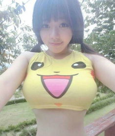 皮卡丘女生超萌头像cos