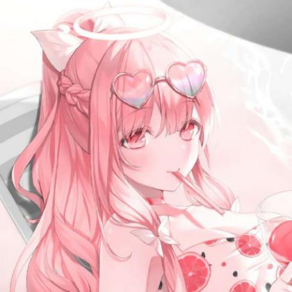 甜美女生头像可爱呆萌动漫