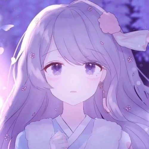 动漫女生头像温柔少女风