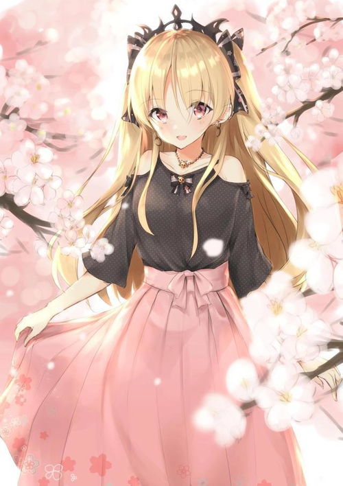 春风樱花少女丨二次元动漫人物超清壁纸特集分享二第77期