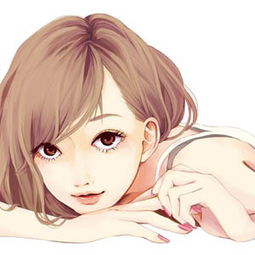 彩色素描头像女生唯美动漫版,少女的心总有一个少女梦