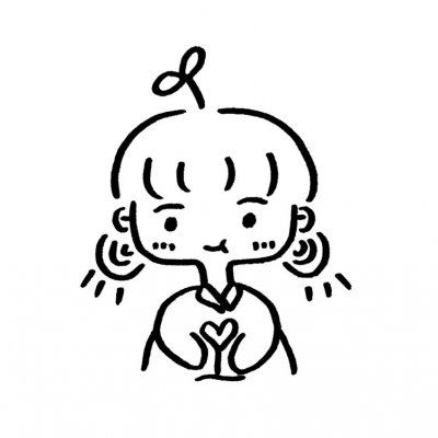 手绘头像女