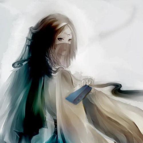 仙气十足的女子古风动漫头像温山软水繁星万千,不及你眉眼半分