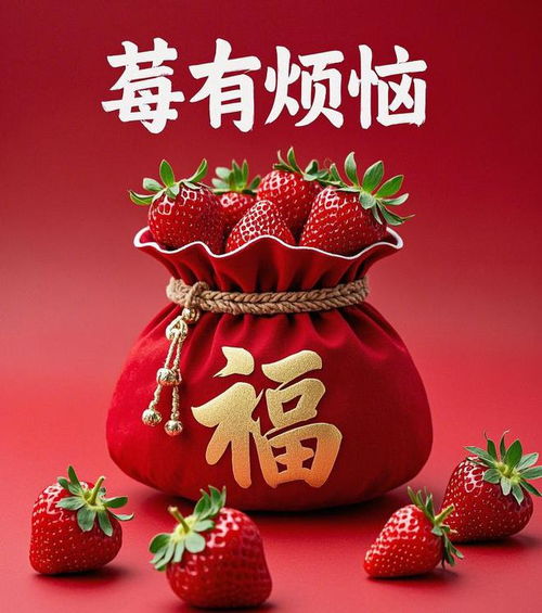 好有深意的网名昵称,内涵满满的微信名字,莓有烦恼吉利头像