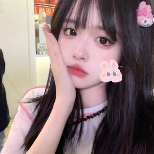 ins森系气质真人女头